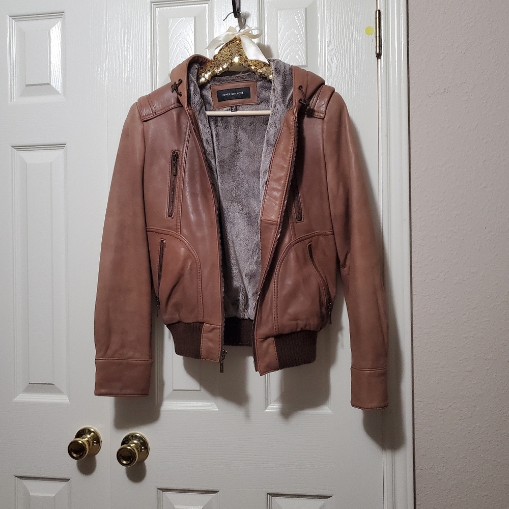 Jones New York Leather Jacket